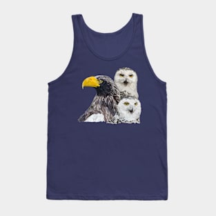 Pigargo and Owls Tank Top